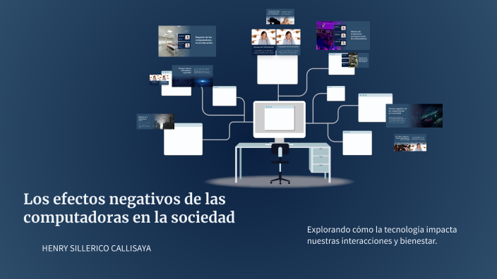 Los efectos negativos de las computadoras en la sociedad by HENRY