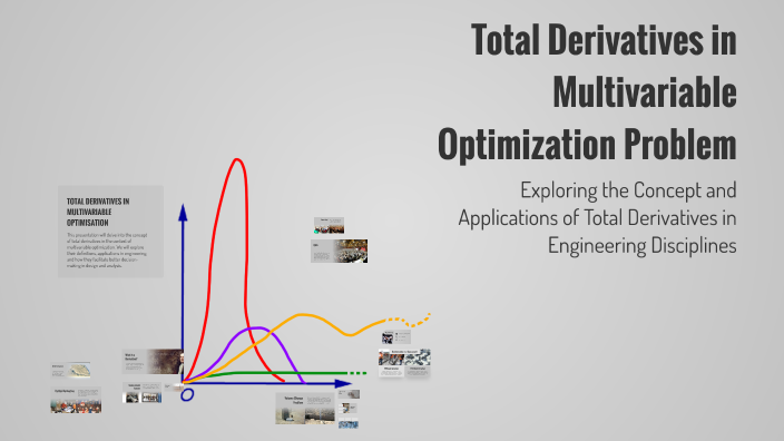 Total Derivatives in Multivariable Optimization Problem by Umesh Verma ...