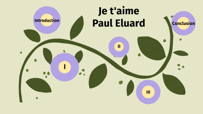 paul eluard "je t'aime" by Meryem Calis on Prezi