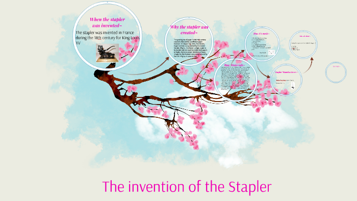 Stapler Invented The invention of the Stapler by Lorna Shavers on Prezi