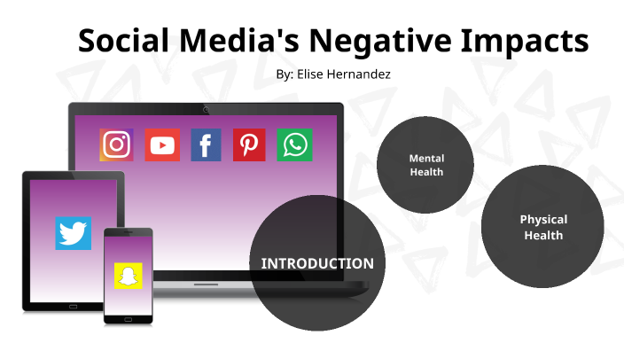 Social Media's Negative Impacts by Elise Hernandez on Prezi