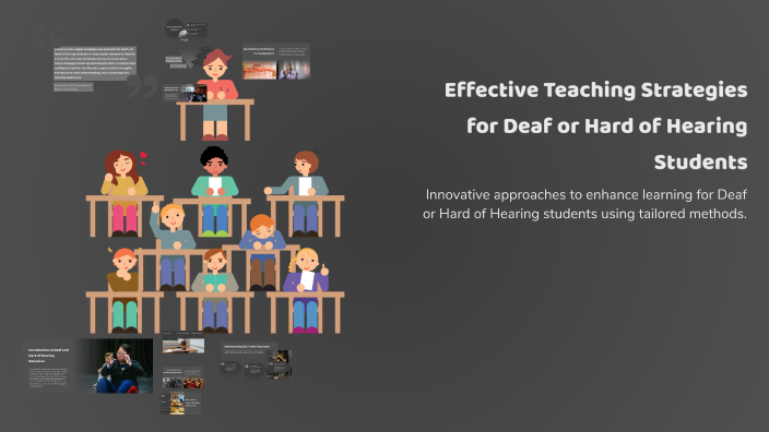Effective Teaching Strategies for Deaf or Hard of Hearing Students by ...