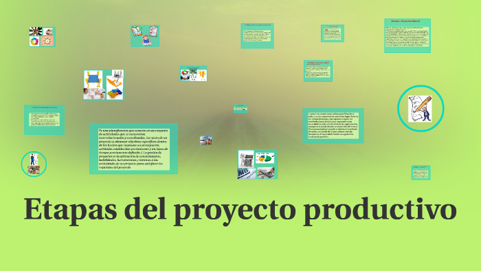 Etapas del proyecto productivo by Nancy Munoz