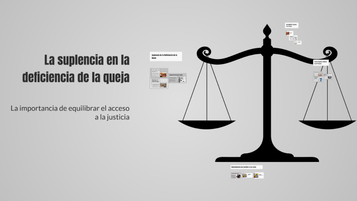 La suplencia en la deficiencia de la queja by Cecilia Armengol on Prezi
