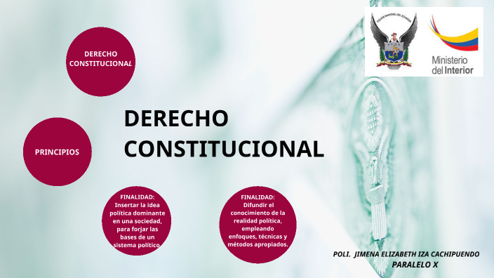 DERECHO CONSTITUCIONAL By Jimena Isa On Prezi