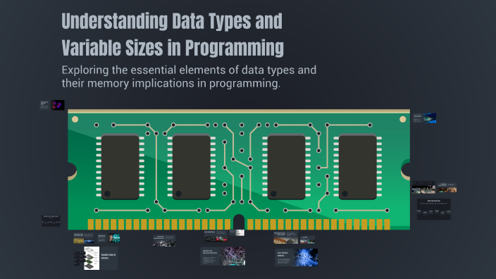 Understanding Data Types and Variable Sizes in Programming by Amar ...