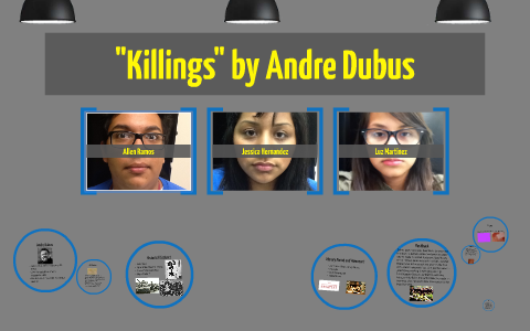 Love In The Short Story, Killings, By Andre Dubus