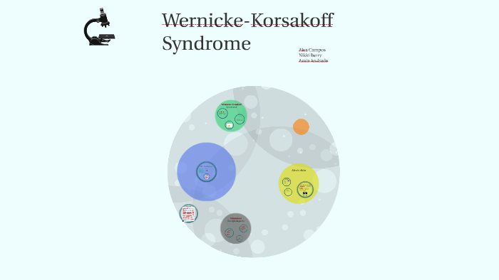 Wernicke-Korsakoff's Syndrome by Amia Andrade