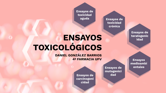 ensayos toxicológicos by Daniel Gonzalez Barrios on Prezi