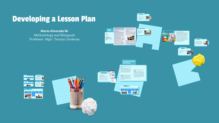 Activity Session 3 - Developing a Lesson Plan by MARIO CESAR ALVARADO ...