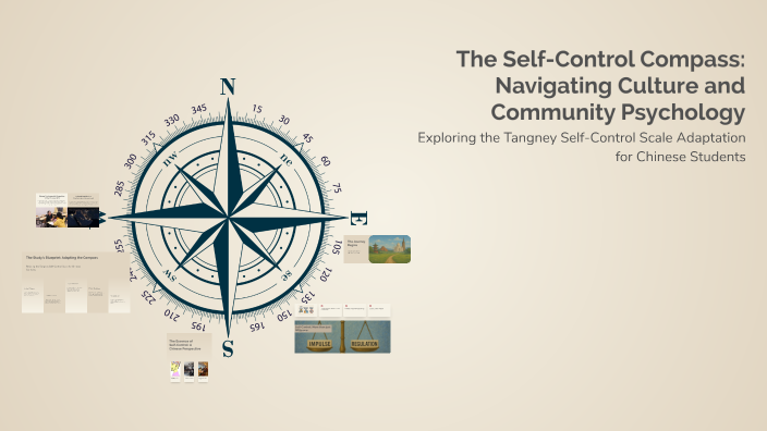 The Self-Control Compass: Navigating Culture and Community Psychology ...