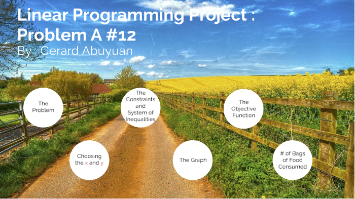 Linear Programming in Real Life Problems by Gerard Abuyuan on Prezi