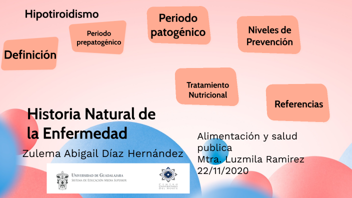 Historia Natural Del Hipotiroidismo By Zulema Abigail Diaz Hernandez On