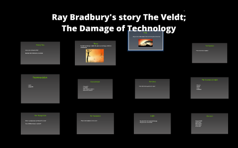 The Importance Of Technology In The Veldt