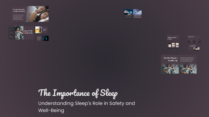 The Importance of Sleep by Georgie Varkki on Prezi
