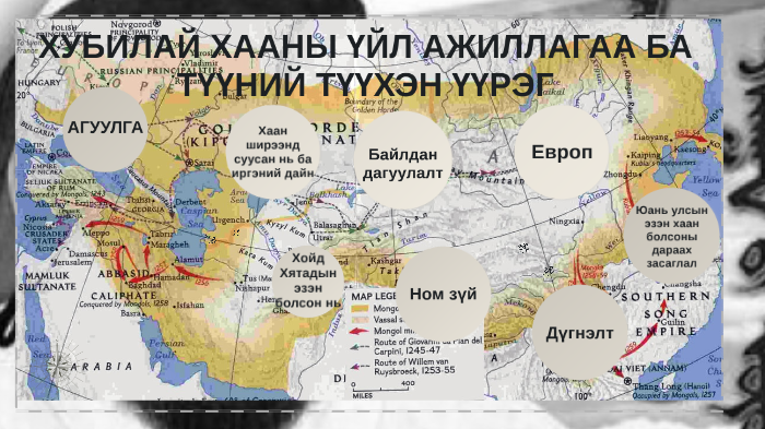 ХУБИЛАЙ ХААНЫ ҮЙЛ АЖИЛЛАГАА БА ТҮҮНИЙ ТҮҮХЭН ҮҮРЭГ by bayaraa sanchir ...