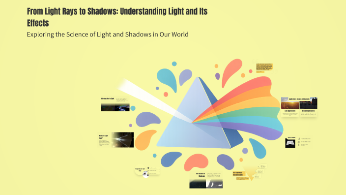 Shadow Rays Light Rays Behind Character From Light Rays to Shadows: Understanding Light and Its Effects by ...