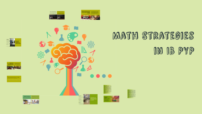Professional Development on Math Strategies in IB PYP by Charu Latha on ...