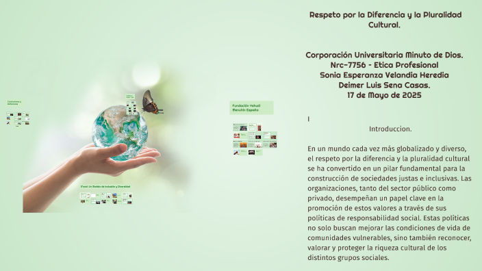 Responsabilidad Social: Valores que Promuevan el Respeto por la ...