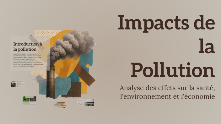 Impacts de la Pollution by FELINE. YT on Prezi
