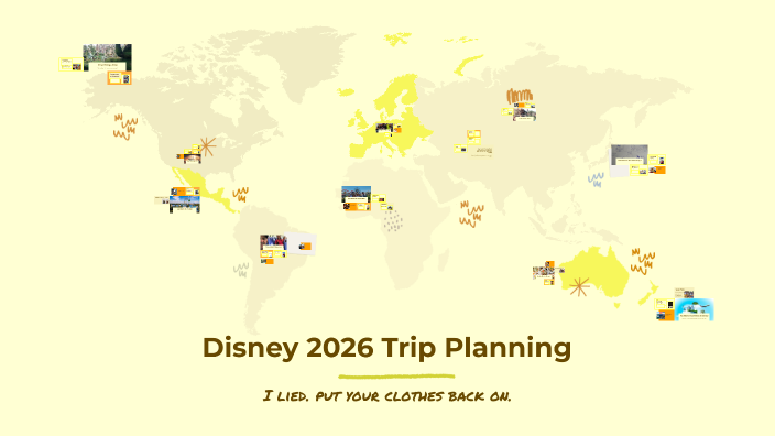 Disney 2026 Trip Planning By Luiza F On Prezi
