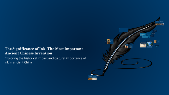 Invention Ink The Significance of Ink: The Most Important Ancient Chinese Invention ...