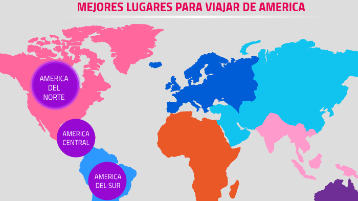 Mejores lugares para viajar de América by Milagros Fieg on Prezi