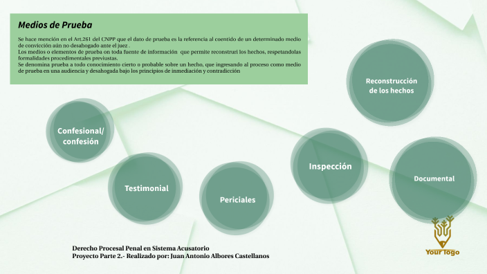 Medios de Prueba en Materia Procesal by Antonio Castellanos on Prezi