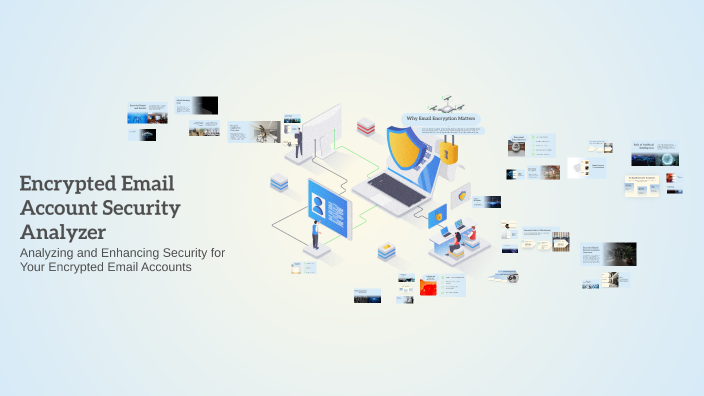 Image showcasing Encrypted Email Account Security Analyzer by سدين العطيات on Prezi