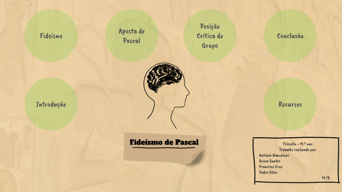 Fideísmo de Pascal by antonio almodovar on Prezi