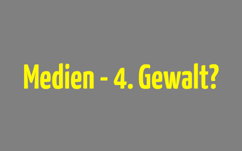 Medien - 4. Gewalt By Hasan Disli On Prezi