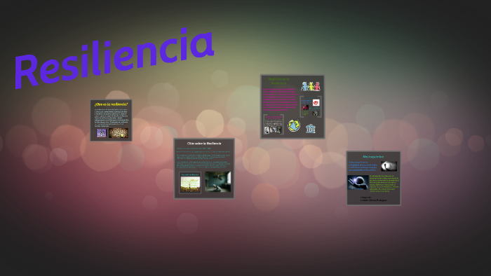Resiliencia by lizbeth alfonso rodriguez on Prezi