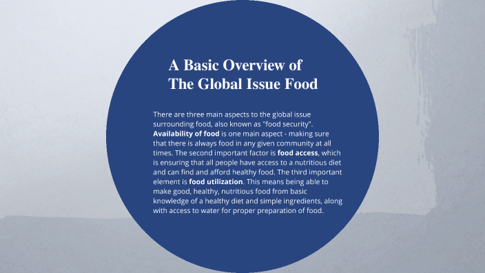 Global Issues Final Project by Oren Rehm on Prezi