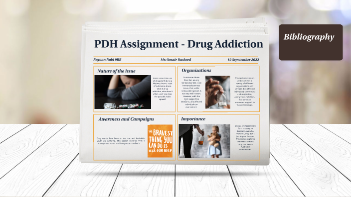 assignment on drug addiction