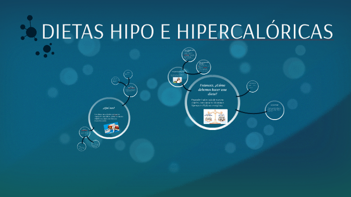dietas hipocaloricas e hipercaloricas