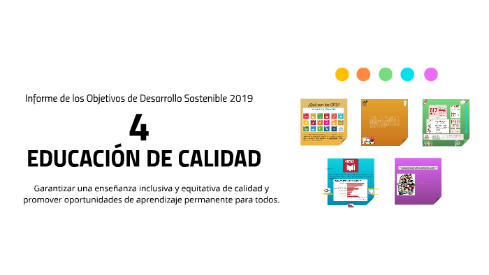 Informe de los Objetivos de Desarrollo Sostenible 2019 by Jorge Alberto ...