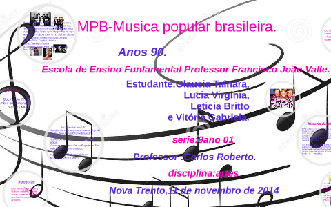 MPB-Musica Popular Brasileira. By Lucia Dalla Brida