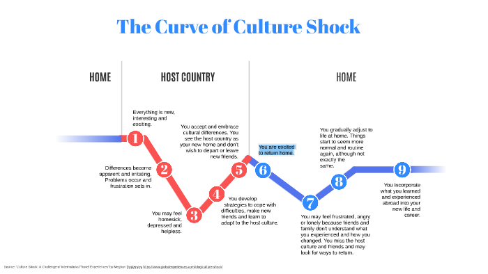 W Curve Model Of Culture Shock