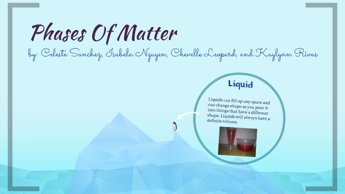Phases Of Matter by kaylynn rivas on Prezi