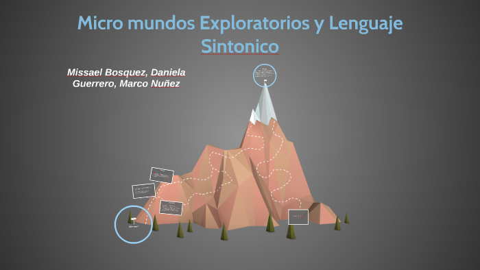 micromundos exploratorios y lenguaje sintonico by marco antonio nuñez
