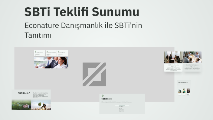 SBTi Teklifi Sunumu by Elif Şimşek on Prezi