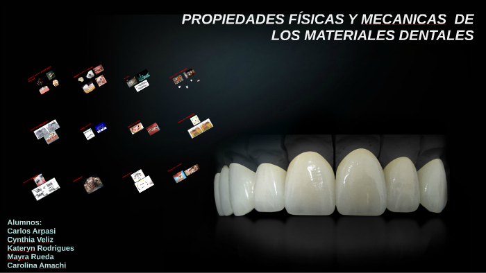 PROPIEDADES FÍSICAS Y MECANICAS DE LOS MATERIALES DENTALES By Carlos ...