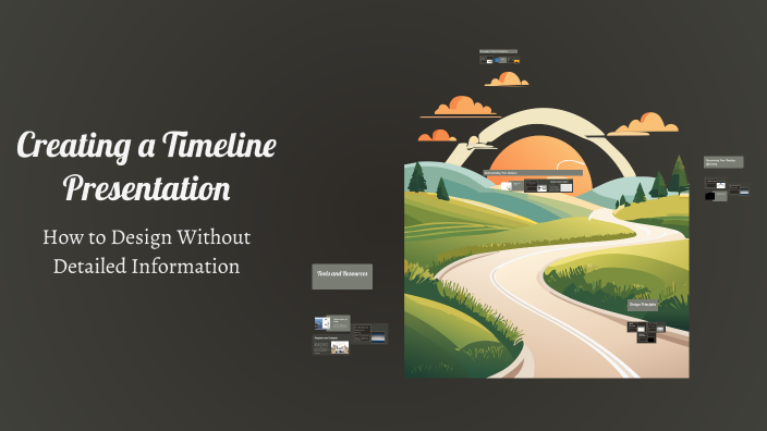 Creating a Timeline Presentation by James Saleone on Prezi