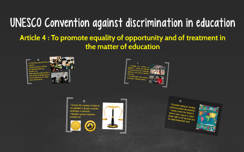 research title about discrimination in education