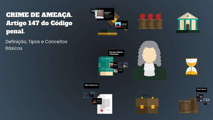 Ameaça: Artigo 147 do Código Penal by Camille Silva on Prezi