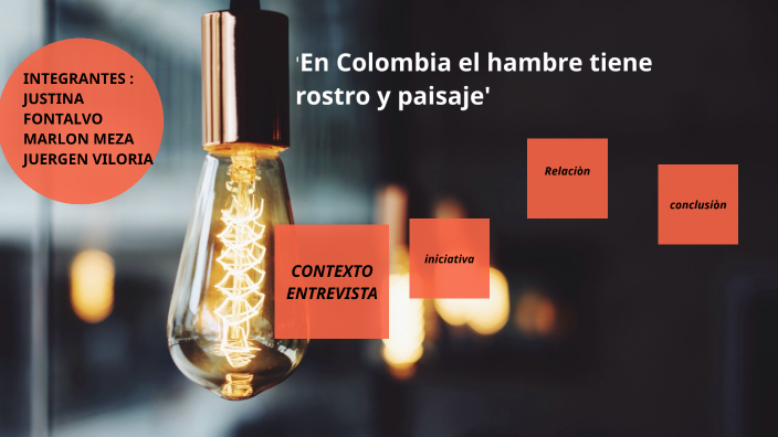 En Colombia El Hambre Tiene Rostro Y Paisaje By Justina Fontalvo On Prezi 2875