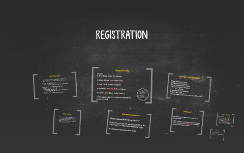 REGISTRATION by Alex Swanson on Prezi