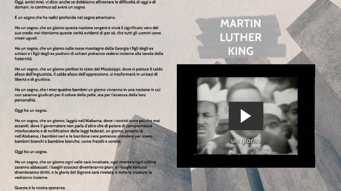 Martin Luher King by Francesca Righetti on Prezi