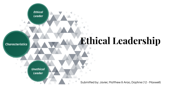 BESR_Ethical Leadership By Daphne Hiwatig On Prezi