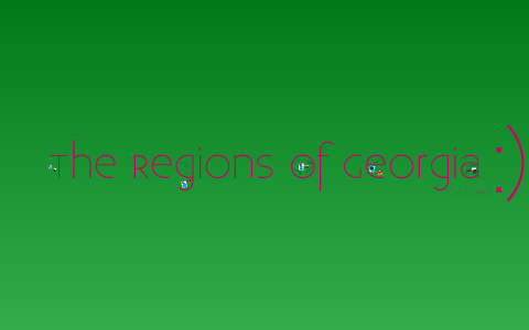 The Five Regions of Georgia by Caitlin Choate on Prezi